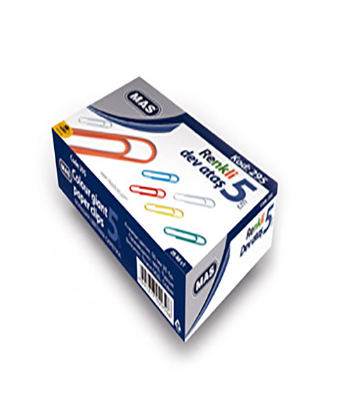 Mas Renkli Dev Ataş Pvc Kaplı 50 Mm 295