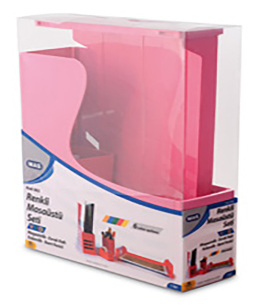 Mas Renkli Masa Seti Vivid Pembe 882