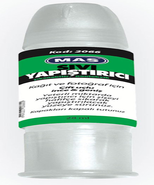 Mas Sıvı Yapıştırıcı Çift Uçlu 28 Ml 2066