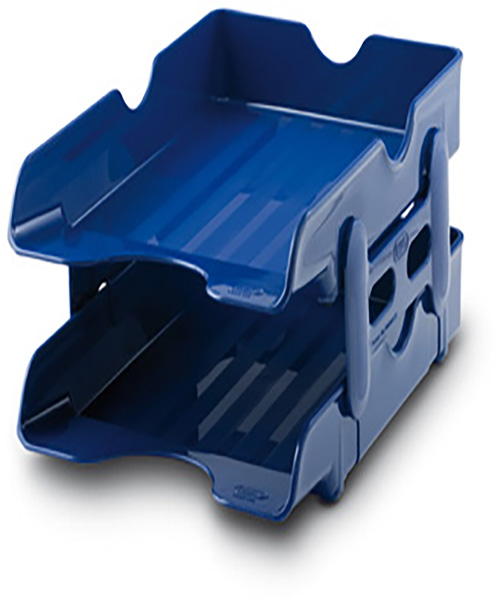 Mas Standard Evrak Rafı 2 Li Ayaklı Mavi 824