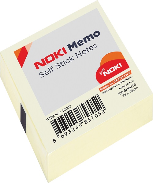 Noki Memo Yapışkanlı Not Kağıdı 75x75 12007