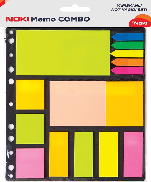 Noki Memo Yapışkanlı Notluk Combo 12700