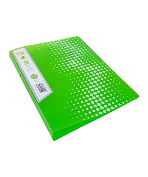 Noki Neon Seri 2 Halkalı Dosya Yeşil Rb512N-160