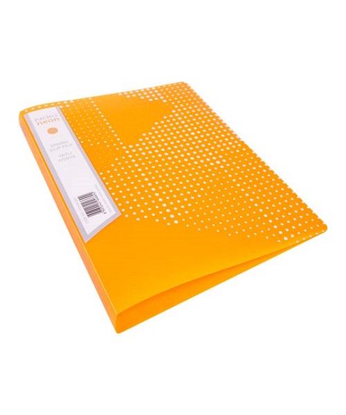 Noki Neon Seri Dosya Mat Yaylı Turuncu F101N-040