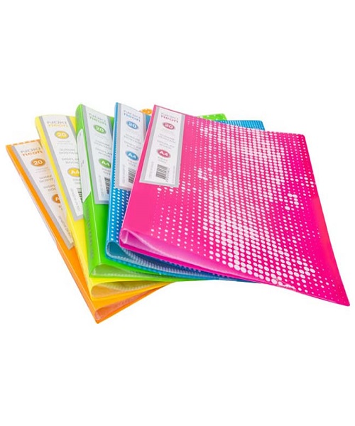 Noki Neon Seri Sunum Dosyası 20 Yaprak Mavi 64120N-130