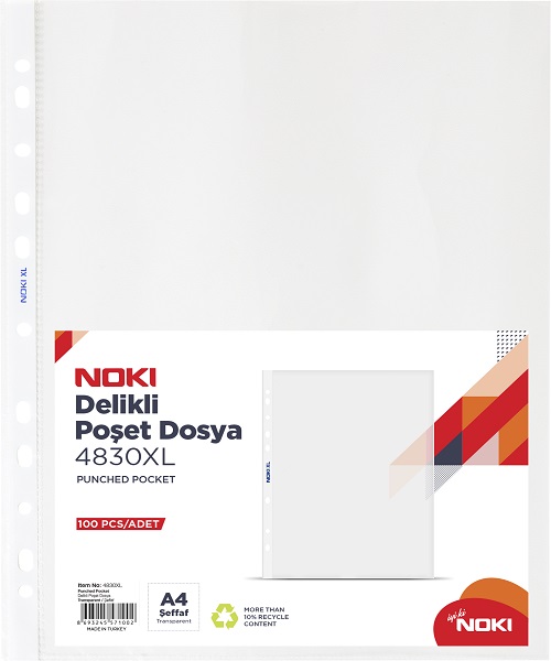 Noki Poşet Dosya Xl 4830XL