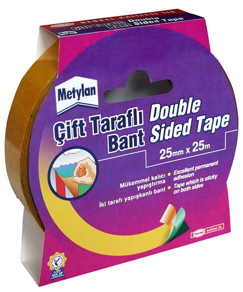 Pattex Çift Taraflı Bant Şeffaf 25mm x 25m 1871244