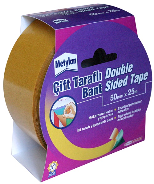 Pattex Çift Taraflı Bant Şeffaf 50mm x 25m 1871241