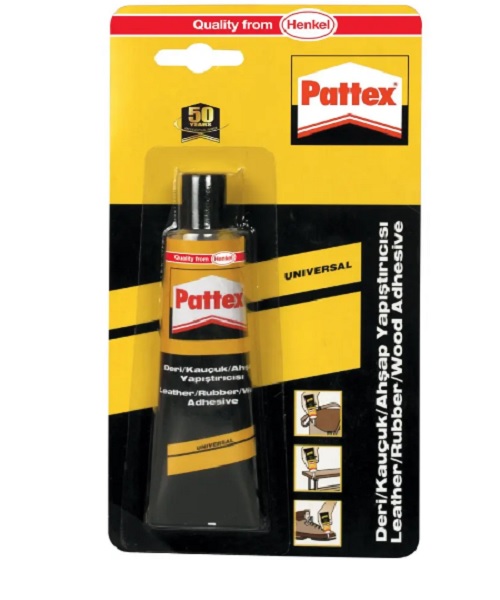 Pattex Deri Kauçuk Ahşap Yapıştırıcı 50g Tüp 1419315