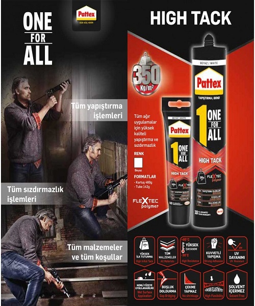 Pattex One For All Kuvvetli Yapıştırıcı 142g 2423644