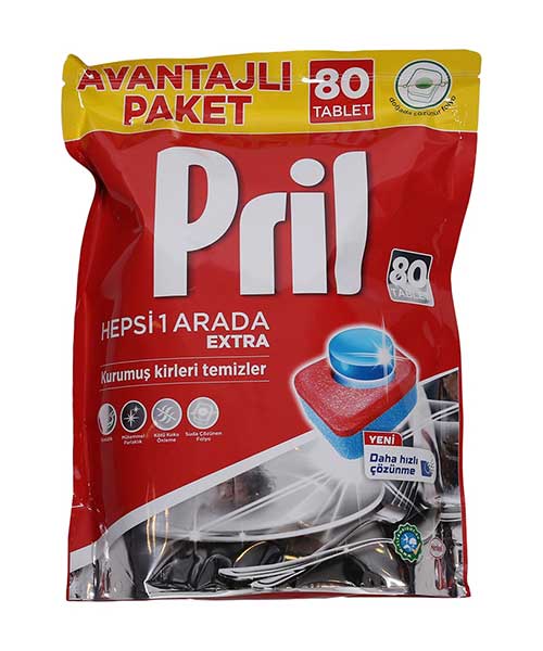 Pril Hepsi 1 Arada Tablet 80'li