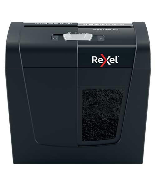 Rexel Secure X6 EU, Ev Tipi Evrak İmha Makinesi Siyah 2020122EU