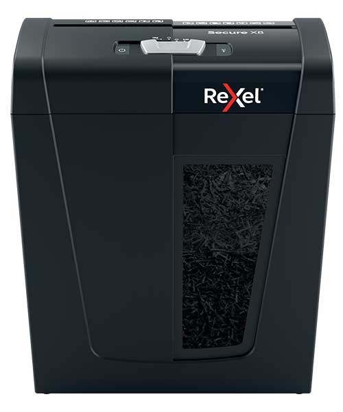 Rexel Secure X8 EU, Ev Tipi Evrak İmha Makinesi Siyah 2020123EU