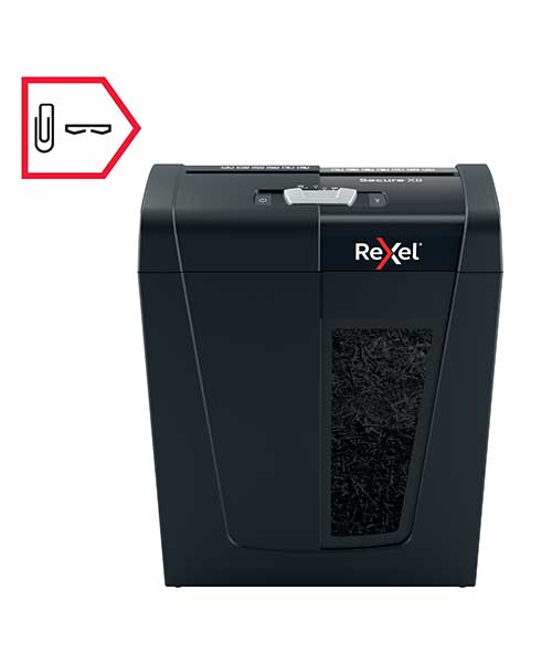 Rexel Secure X8 EU, Ev Tipi Evrak İmha Makinesi Siyah 2020123EU