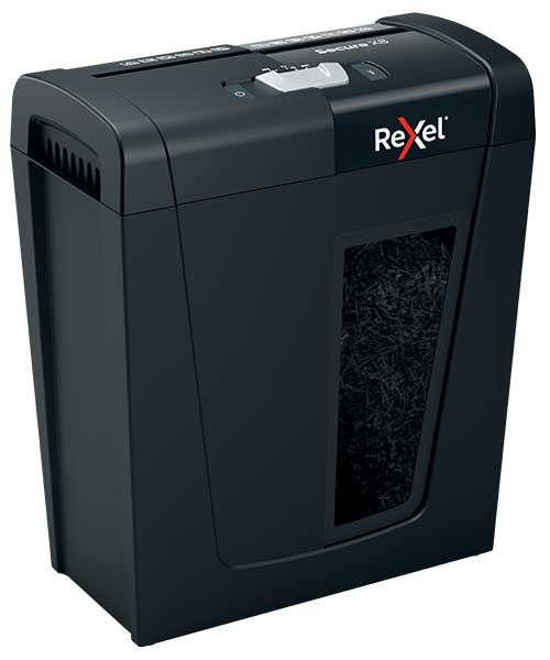 Rexel Secure X8 EU, Ev Tipi Evrak İmha Makinesi Siyah 2020123EU