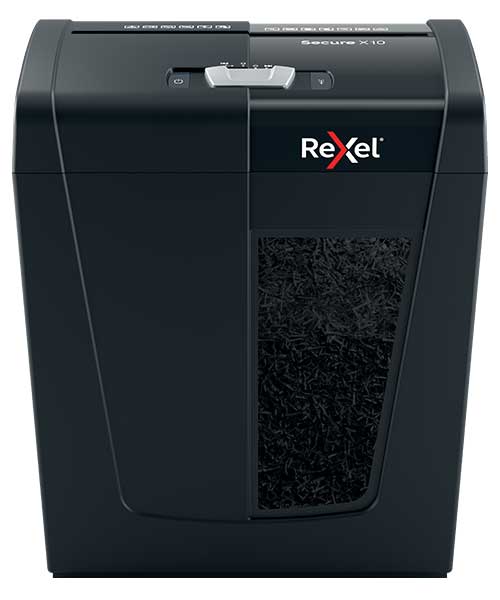 Rexel Secure X10 EU, Ev Tipi Evrak İmha Makinesi Siyah 2020124EU