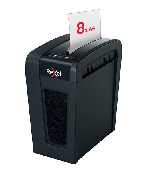 Rexel Secure X8-SL EU, Ev Tipi Evrak İmha Makinesi Siyah 2020126EU