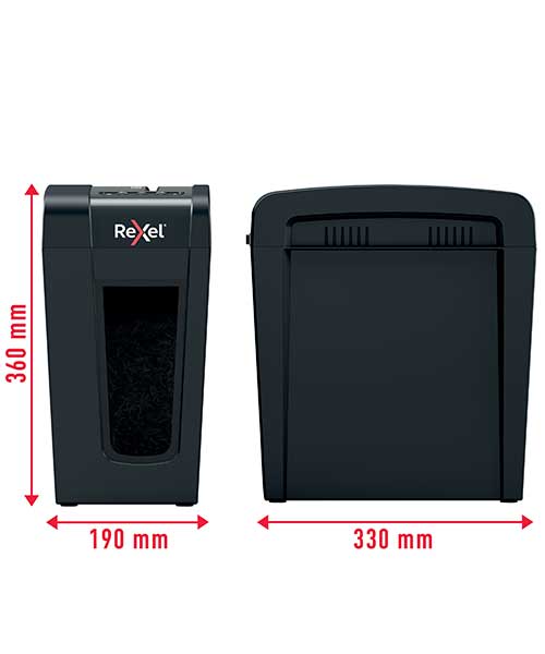 Rexel Secure X8-SL EU, Ev Tipi Evrak İmha Makinesi Siyah 2020126EU