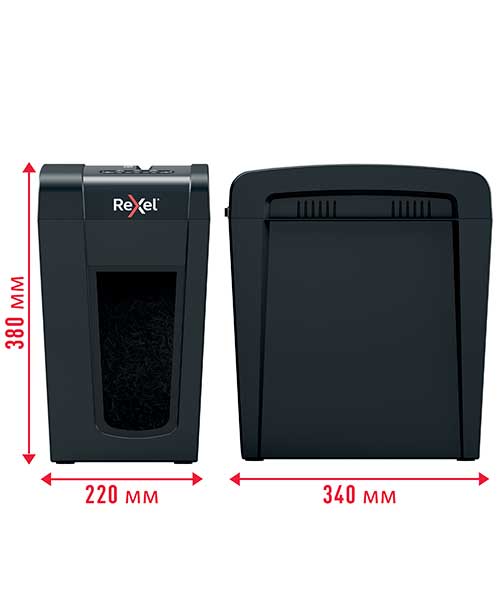 Rexel Secure X10-SL EU, Ev Tipi Evrak İmha Makinesi Siyah 2020127EU