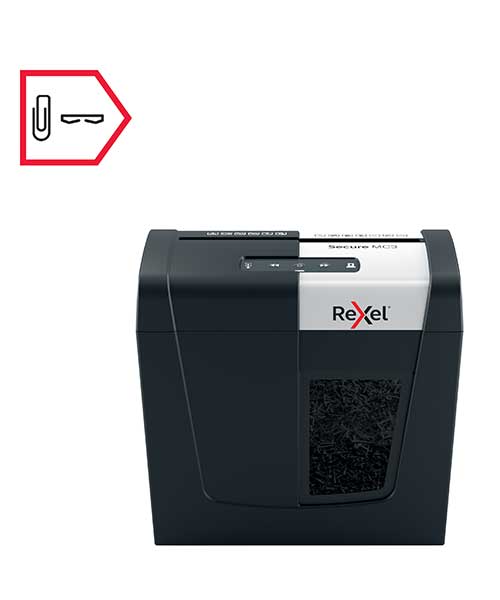 Rexel Secure MC3 EU, Ev Tipi Evrak İmha Makinesi Siyah 2020128EU