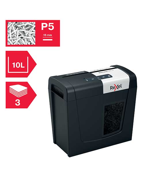 Rexel Secure MC3 EU, Ev Tipi Evrak İmha Makinesi Siyah 2020128EU