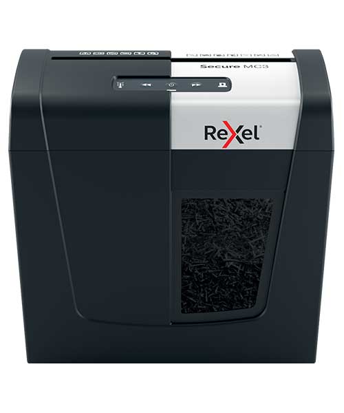 Rexel Secure MC3 EU, Ev Tipi Evrak İmha Makinesi Siyah 2020128EU
