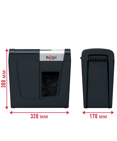 Rexel Secure MC3 EU, Ev Tipi Evrak İmha Makinesi Siyah 2020128EU