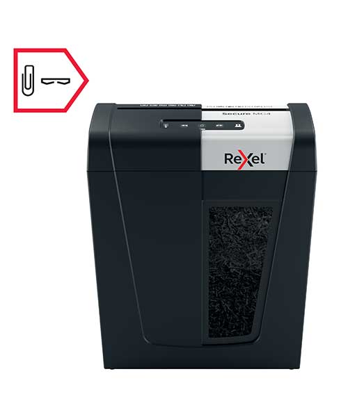 Rexel Secure MC4 EU, Ev Tipi Evrak İmha Makinesi Siyah 2020129EU