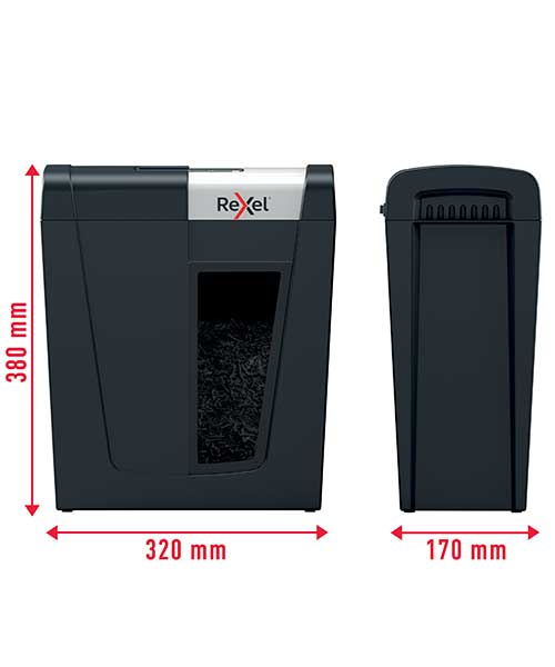 Rexel Secure MC4 EU, Ev Tipi Evrak İmha Makinesi Siyah 2020129EU