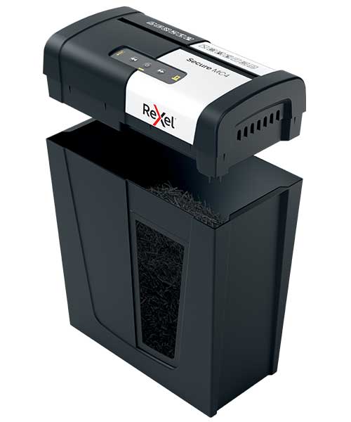 Rexel Secure MC4 EU, Ev Tipi Evrak İmha Makinesi Siyah 2020129EU