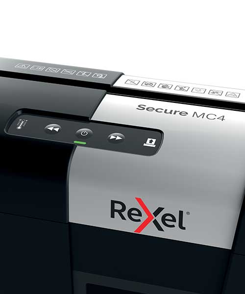 Rexel Secure MC4 EU, Ev Tipi Evrak İmha Makinesi Siyah 2020129EU