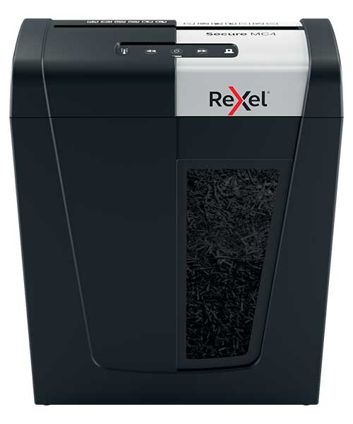 Rexel Secure MC4 EU, Ev Tipi Evrak İmha Makinesi Siyah 2020129EU