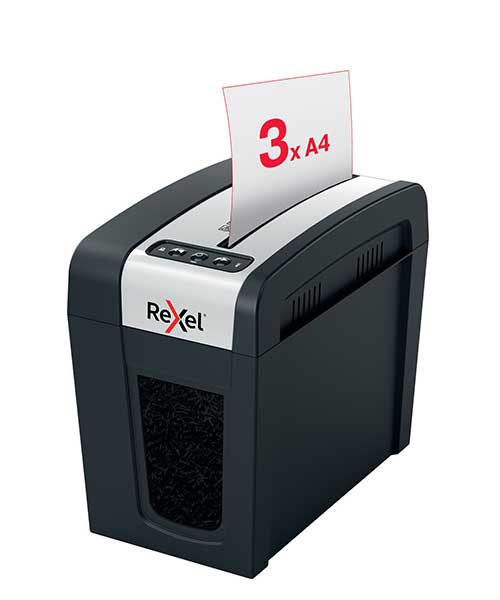 Rexel Secure MC3-SL EU, Ev Tipi Evrak İmha Makinesi Siyah 2020131EU