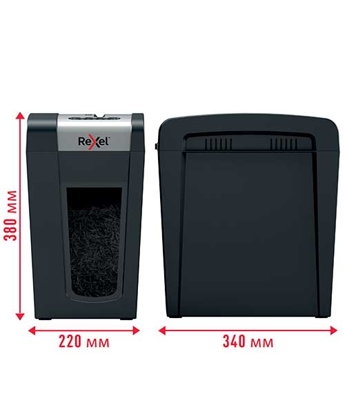 Rexel Secure MC6-SL EU, Ev Tipi Evrak İmha Makinesi Siyah 2020133EU
