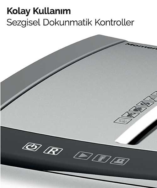 Rexel Momentum Evrak İmha Makinesi X312 Slimline Siyah 2104574EU