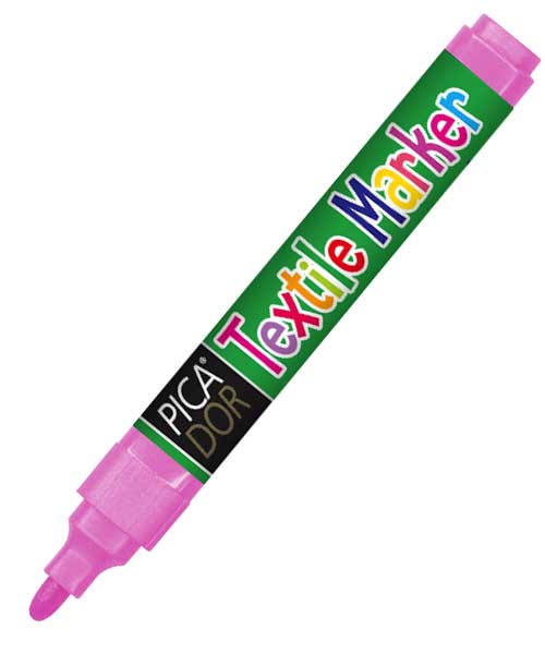 Pıcador 450 Tekstil Kalem Permanent Pembe Kx 097