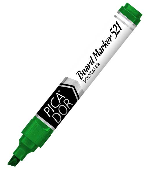 Pıcador 523 Board Marker Kesik Uç Yeşil Kx 027