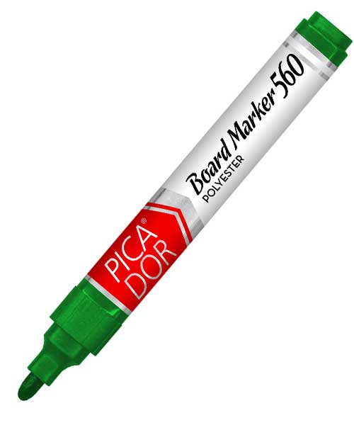 Pıcador 560 Board Marker Yuvarlak Uç Yeşil Kx 037