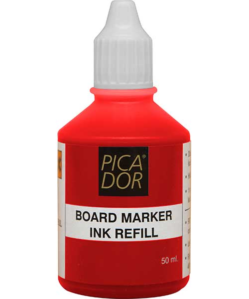 Pıcador Board Marker Mürekkebi Kırmızı 50Ml Kb 003