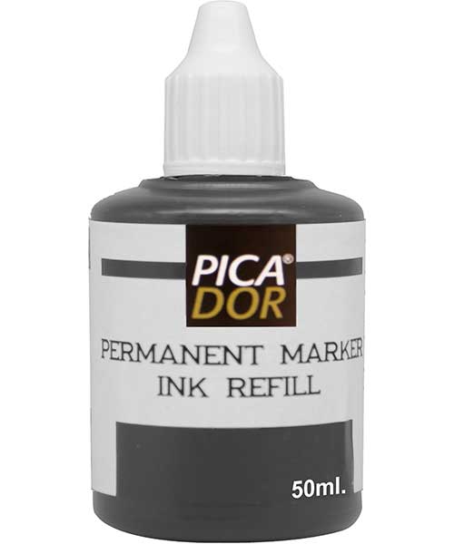 Pıcador Permanent Marker Mürekkebi Siyah 50Ml Kb 028
