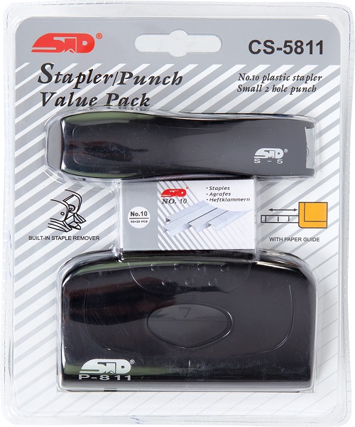Std Set Zımba Makinası S5 + Delgeç P811 CS-5811