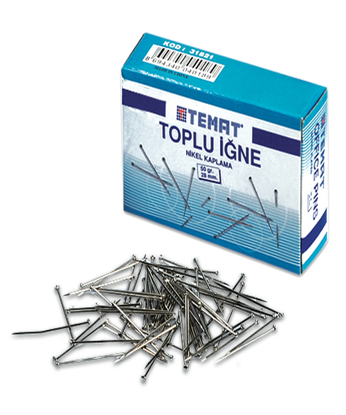 Temat 20Gr Toplu İğne 28Mm 18043