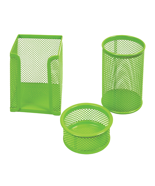 Temat 1000 Set (Kalemlik/Ataş/Kağıtlık) Açık Yeşil 287768