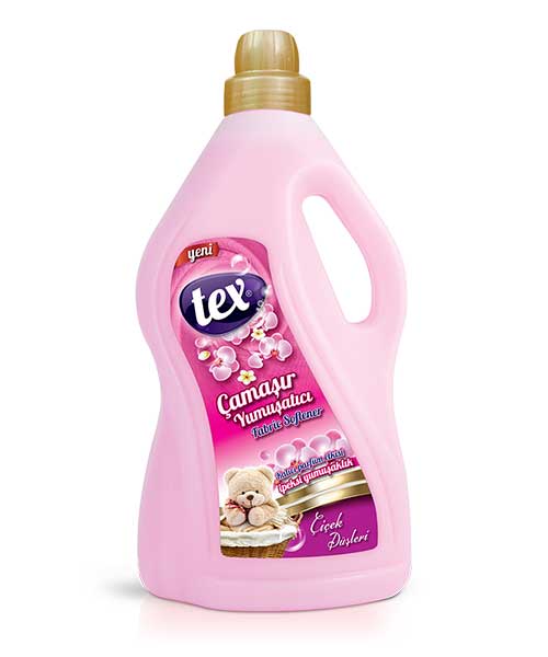 Tex Çamaşır Yumuşatıcıları Çiçek Düşleri (Pembe) 3Kg.