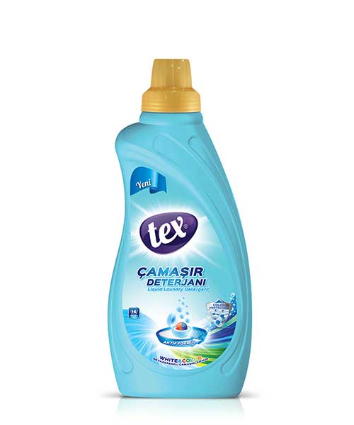 Tex Sıvı Çamaşır Deterjanı  White & Color 1 Kg