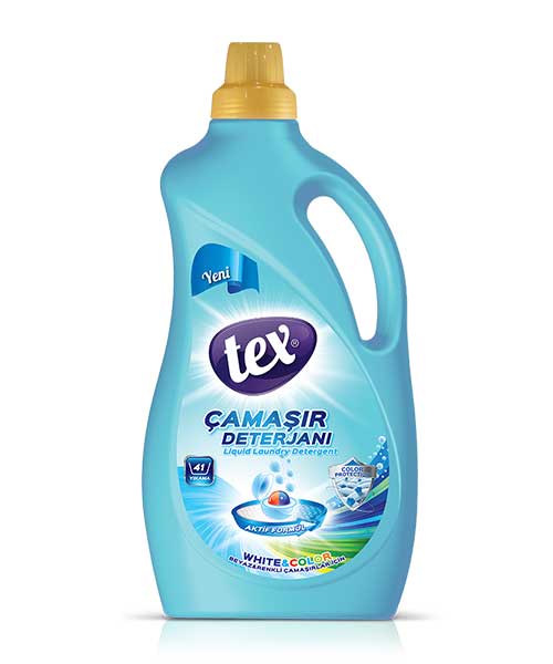 Tex Sıvı Çamaşır Deterjanı  White & Color 2,5 Kg