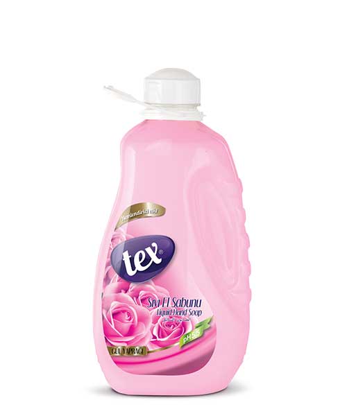 Tex Sıvı El Sabunu Gül Yaprağı (Pet) 3 Kg