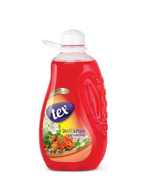 Tex Sıvı El Sabunu Narçiceği & Şeftali (Pet) 3 Kg