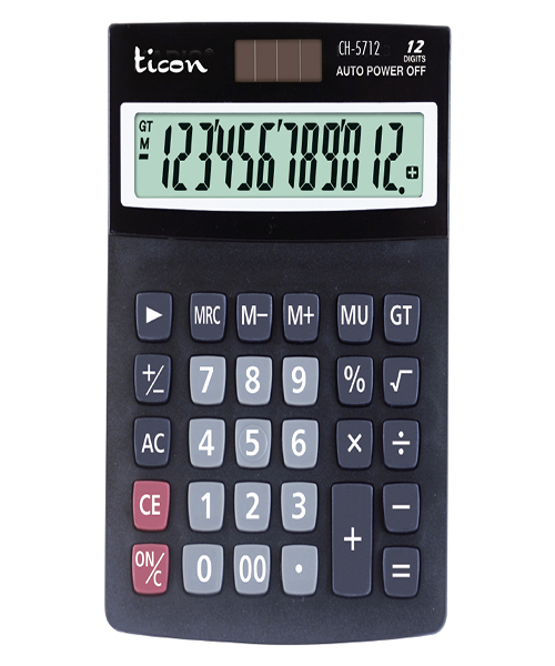 Ticon Ch-5712 Hesap Makınası 12 Haneli 318575