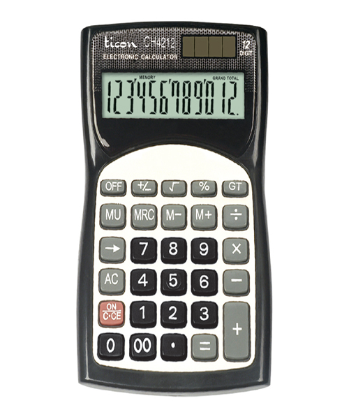 Tıcon.Ch-4212 Hesap Makinası 12 Haneli 318877